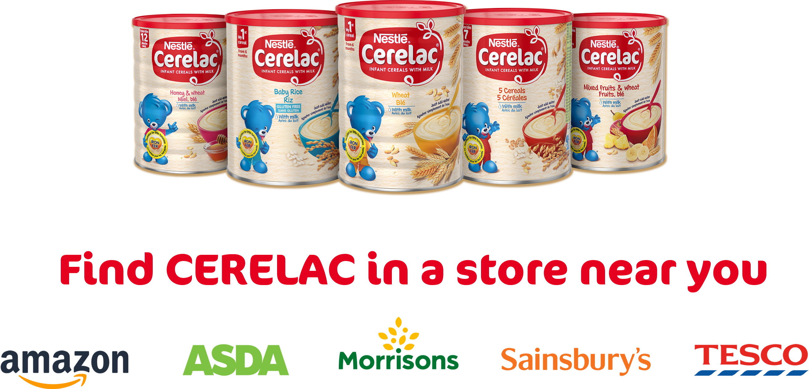 Our Online range of Nestlé Cerelac