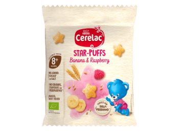 Star Puffs Banana and Raspberry